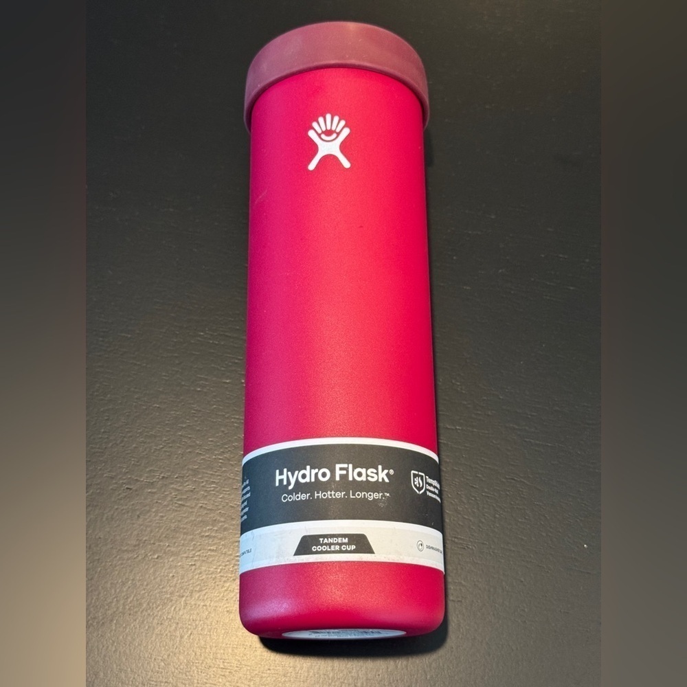 Hydro Flask Tandem Cooler Cup - 26 oz 2-can cooler/insulated cup Color “Snapper”